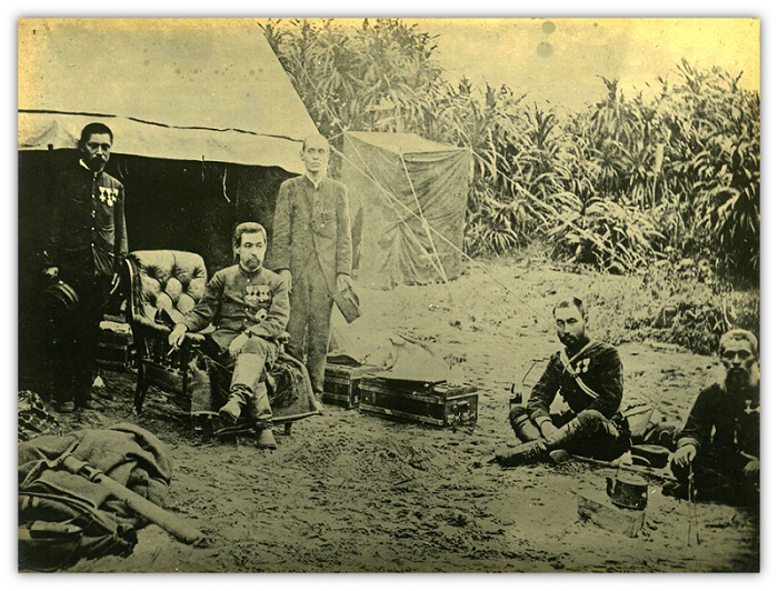 The Imperial Guards Division landed Audi Bay, Cape San Diego in 1895